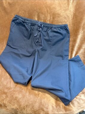 Women’s LL Bean Classic Fit Elastic Drawstring Pants in Gray Size X-Large